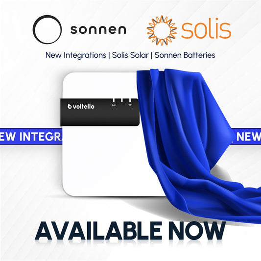 New Integrations: Sonnen Batteries & Solis Inverters Now Supported by Voltello